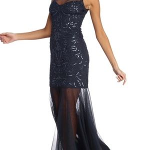 NWT Formal sequins mermaid dress